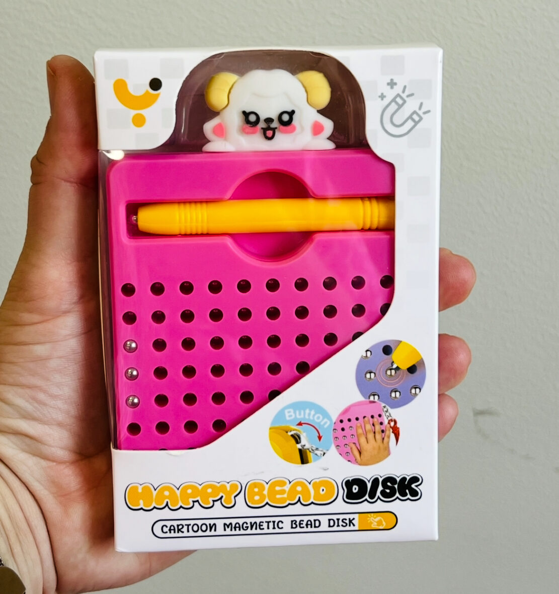 Mini magnetinė lenta rožinė