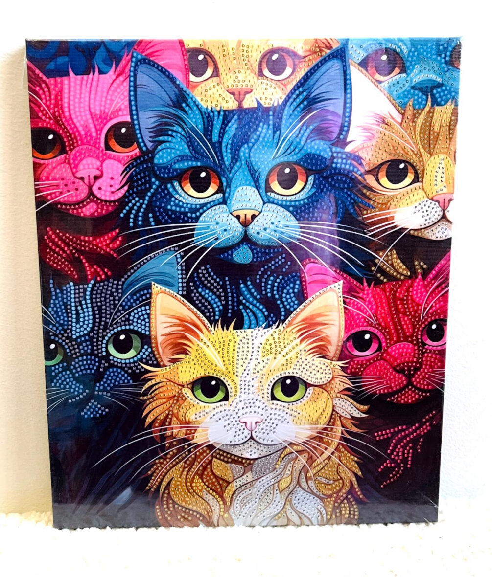 Deimantinis paveikslas mozaika